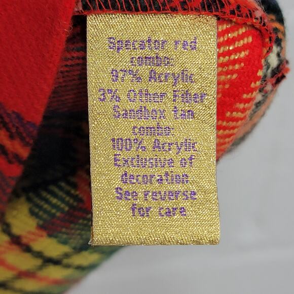 Vera Wang Christmas Academia Plaid Dress - Picture 9 of 10